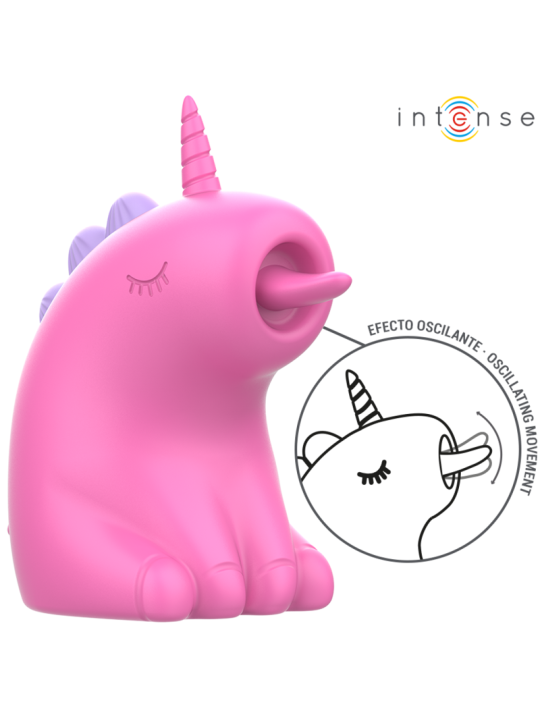 INTENSE PINKIE ESTIMULADOR CON LENGUA ROTADOR 360º